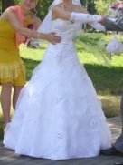 свадебное платье белое
